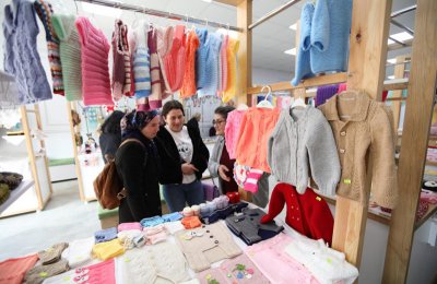 ‘Kadının Emek Dünyası’ stantları yenilendi